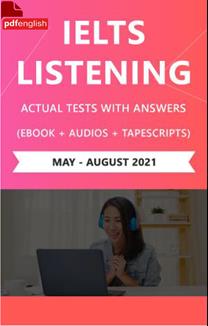کتاب IELTS Listening Actual Tests می تا آگوست 2021